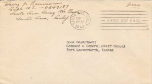 United States California Army Air Base Santa Ana 1943 machine  1942-1946  Sol...