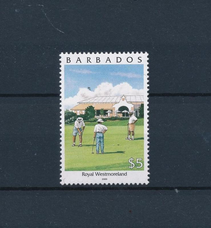 [58255] Barbados 2000 Golf from set MNH