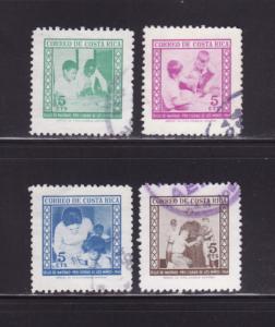 Costa Rica RA20-RA23 Set U Christmas (A)