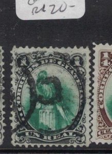 Guatemala SC 18 Cork Cancel VFU (6hac) 