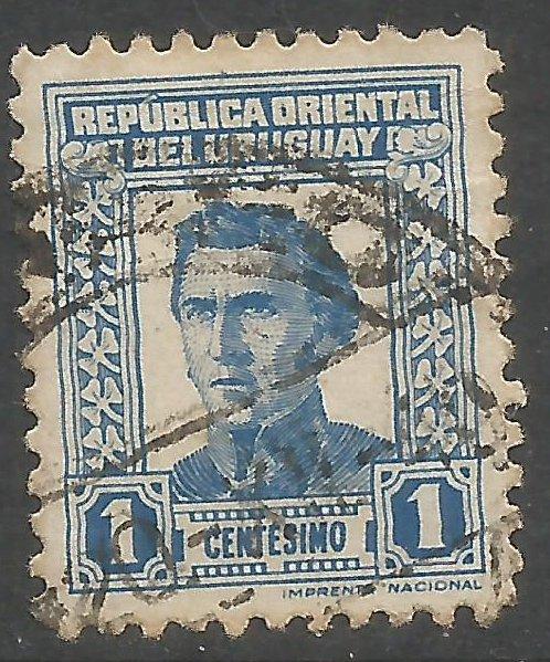 URUGUAY 495 VFU V684-2