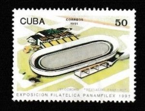 CUBA SCOTT#3340 1991 50c PANAMFILEX - MNG