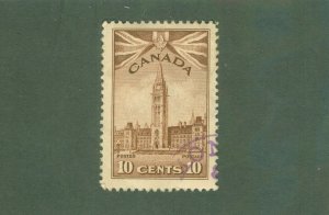 CANADA 257 USED BIN$ 0.50