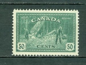 CANADA 1947 LOGGING   #272  FRESH VERY FINE MNH..$30.00