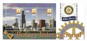 Maldives Maldive islands 2005 Rotary International Cent S/S Sc 2860 MNH C3