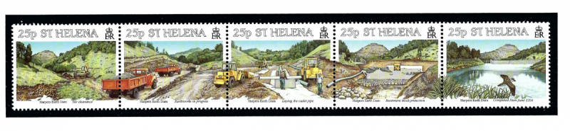 St Helena 645 MNH 1995 Harpers Earth Dam