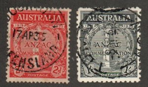Australia 150-151 Used