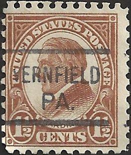 # 582 USED BROWN WARREN G. HARDING