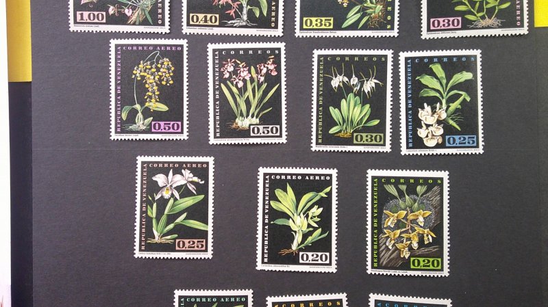 Venezuela 1962 Flower Definitive Scott# 804-11, C794-C803 Complete VF-XF MNH