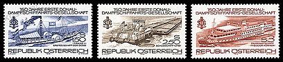 Austria - Mi. 1601-03 (Ships) - MNH - BD350