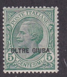 Oltre Giuba # 3, Italian Stamp Overprinted, NH