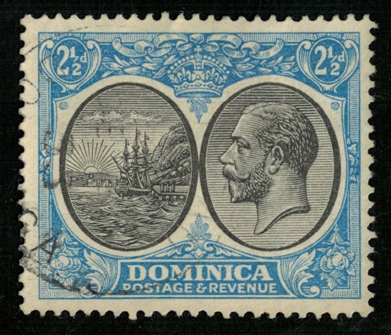 1923-1933 Seal of Colony & King George V, Dominica, (4175-T)