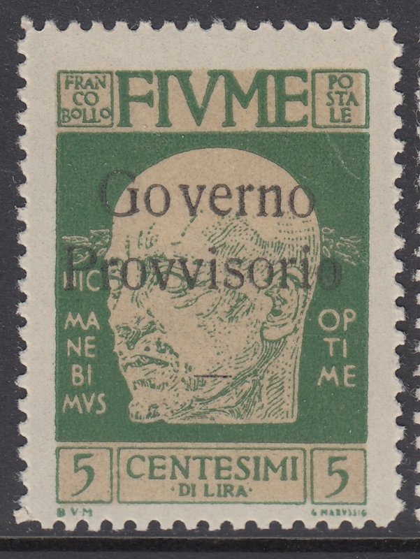 ITALY - Fiume - Sassone n.149-157 +159  cv 85$ - MH*