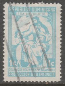 Dominican Republic RA26 Jesus and Children 1956
