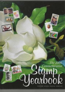 THE 2004 USPS Commemorative Stamp Yearbook & STAMPS FREE SHIP