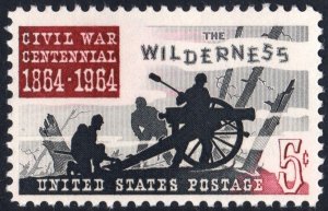 SC#1181 5¢ Civil War Centennial Issue: Battle of the Wilderness (1964) MNH
