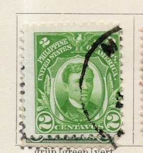 Philippines 1906 Early Issue Fine Used 2c. NW-163650