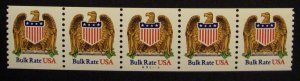 Scott 2602, 10 cent Eagle & Shield Bulk Rate, PNC5 #A99999, MNH Beauty