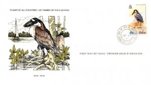 Belize, Worldwide First Day Cover, Birds