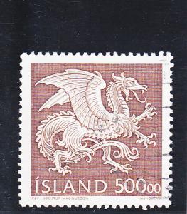 Iceland  Scott#  677  Used