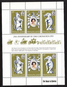 Swaziland 302 Souvenir Sheet MNH VF