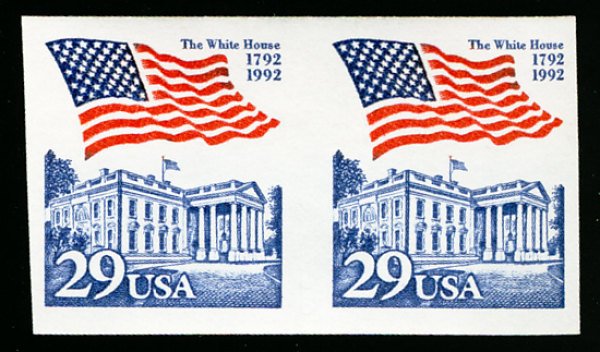 US #2609b IMPERF PAIR,  VF/XF mint never hinged,   a super select error,  Won...
