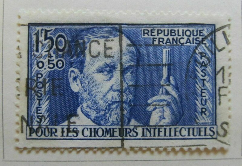 A8P6F90 France 1936 Semi-Postal Stamp 1.50fr+0.50fr used