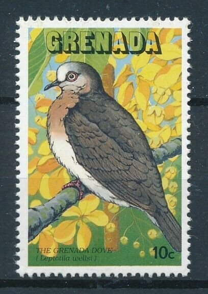 [108873] Grenada 1992 Bird vogel oiseau The Grenada Dove flora  MNH
