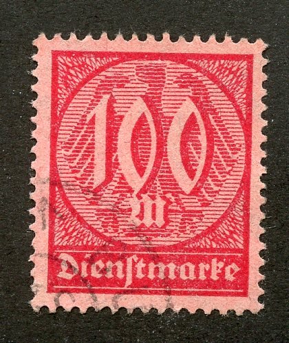 Germany, Scott #o21, Used