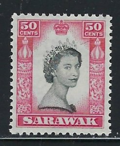 Sarawak 208 MNH 1957 issue (fe4156)