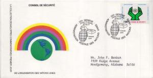United Nations Geneva, First Day Cover, Military Related
