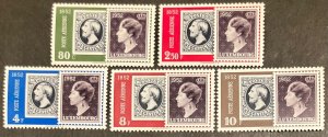 Luxembourg Scott# C16-20 MNH