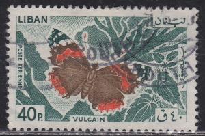 Lebanon C429 Red Admiral 1965