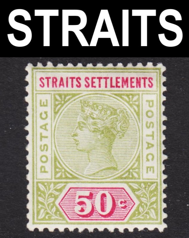 Malaya Straits Settlements Scott 87 F to VF mint OG HR.