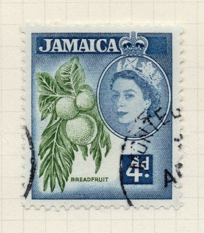 Jamaica 1956 Early Issue Fine Used 4d. 283893