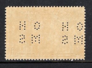 Canada O9-E7 Perfin VF MNH