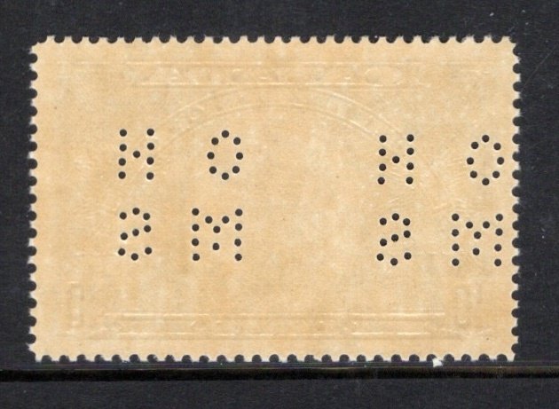 Canada O9-E7 Perfin VF MNH