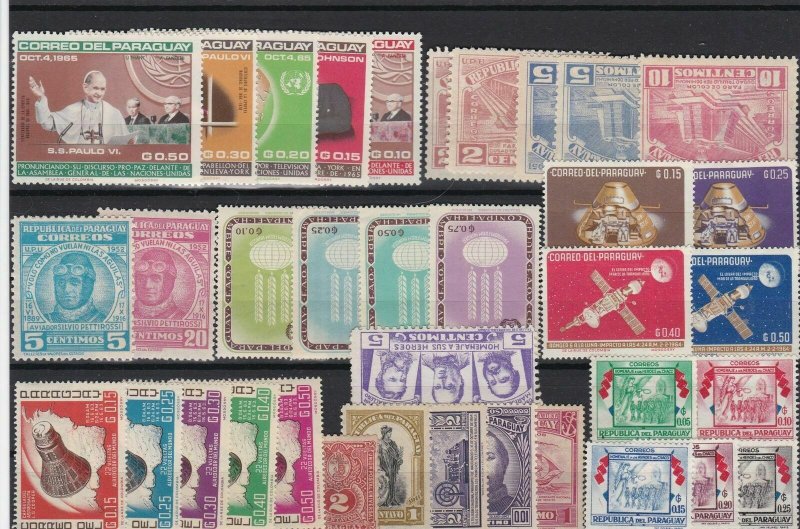 paraguay stamps ref r11084