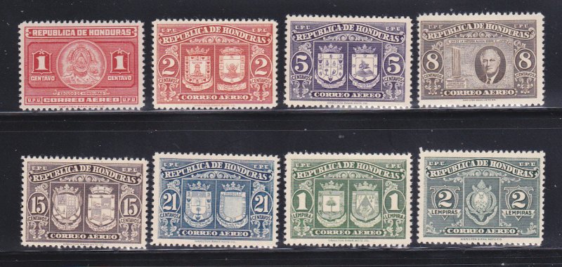 Honduras C155-C162 Set MNH Various