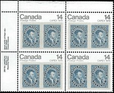 CANADA   #754 MNH UPPER LEFT PLATE BLOCK  (1-2)