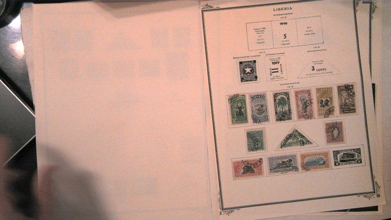 LIBERIA COLLECTION MINT/USED