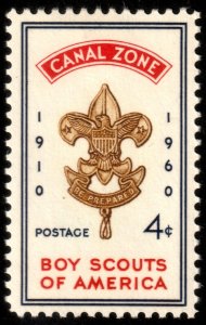 ✔️ CANAL ZONE 1960 - BOY SCOUTS - SC. 151 MH [11]