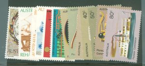 Australia  #518/538 Mint (NH) Multiple