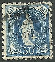 Switzerland - 92 - Used - SCV-325.00