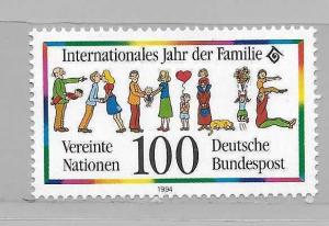 Germany 1821 International Year of the Family single MNH