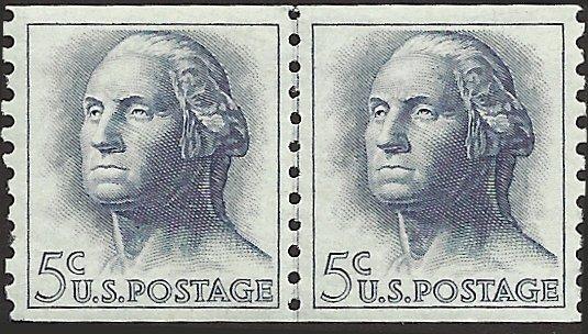 # 1229 - MNH - Pair - George Washington