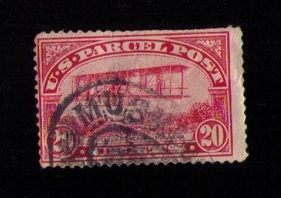 US Sc #Q8 Used Parcel/Fine