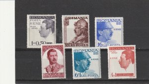 Romania STAMPS 1940  Carol II with POST MNH Royal 10 YEARS POST