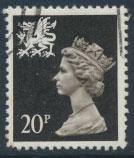 Great Britain Wales  SG W52 SC# WMMH38 Used   20p Machin see scan 