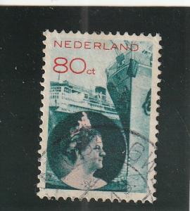 Netherlands  Scott#  201  Used